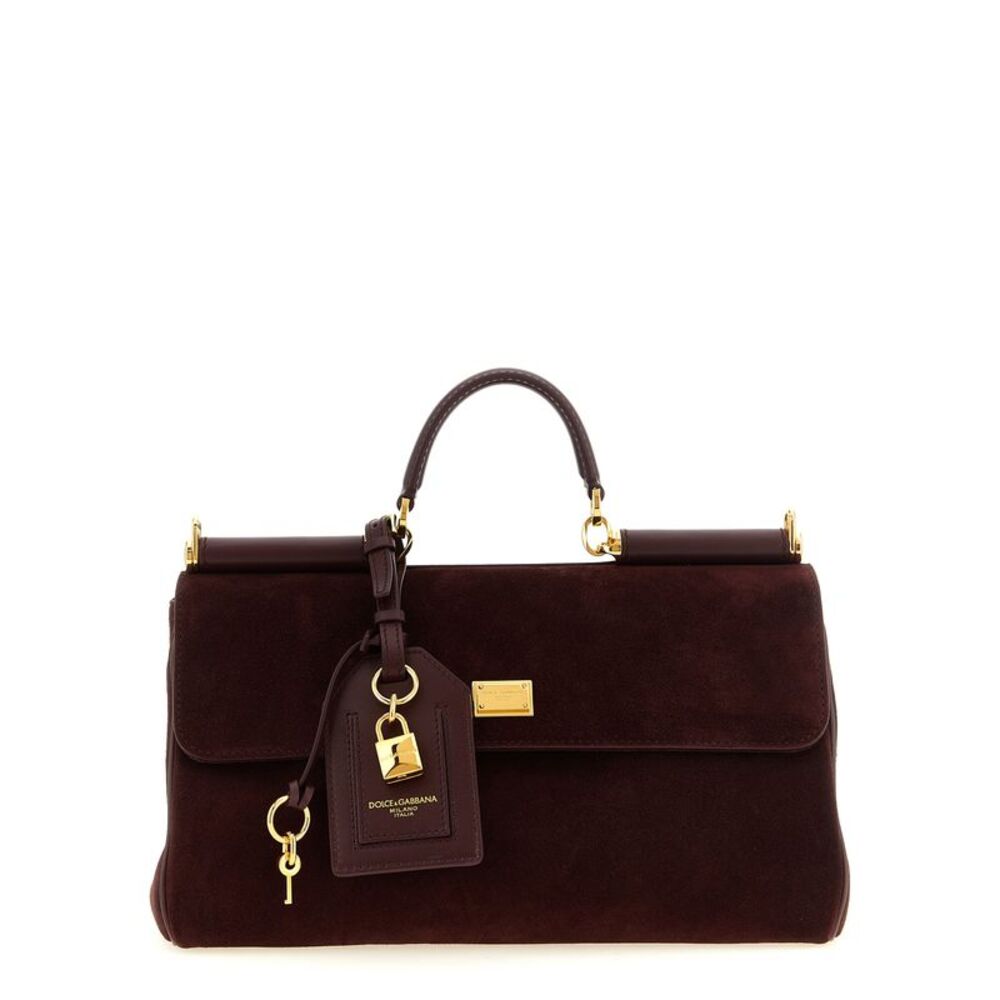 Dolce & Gabbana Bordeaux Calfskin Women's Handbag